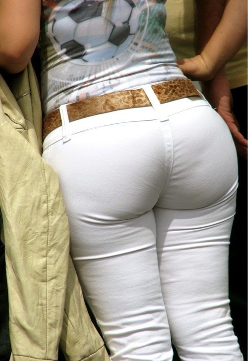 Goddesses In Tight White Pants